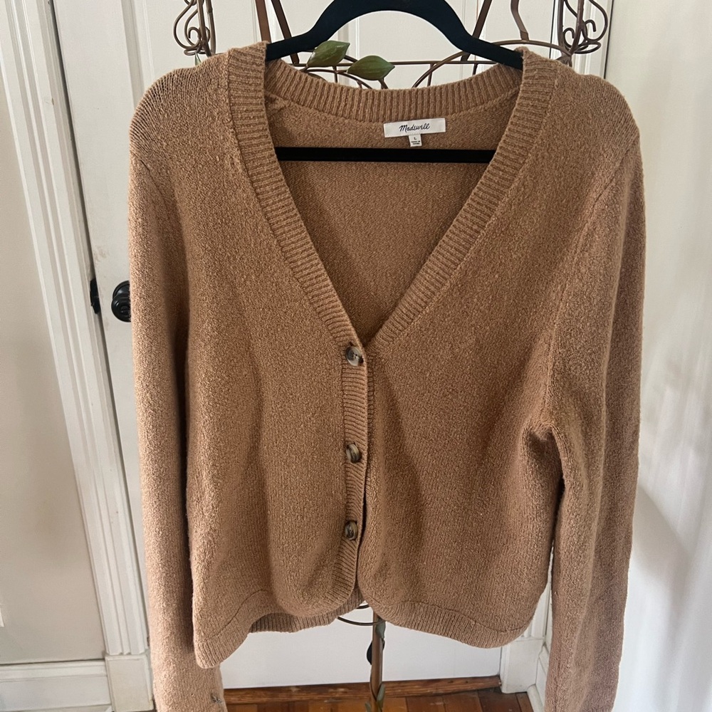 Madewell Classic V-neck Cardigan